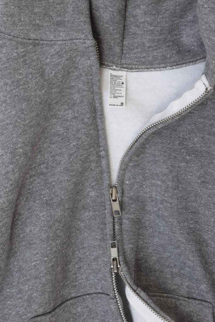 Los Angeles Apparel TRF10 - 12 oz. Tri-Blend Gabardine Fleece Double Pull Zip Hoodie 12