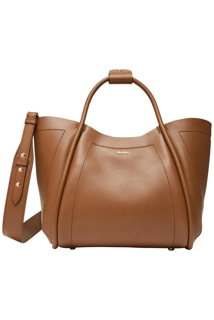 Weekend Max Mara Small leather marine bag 1