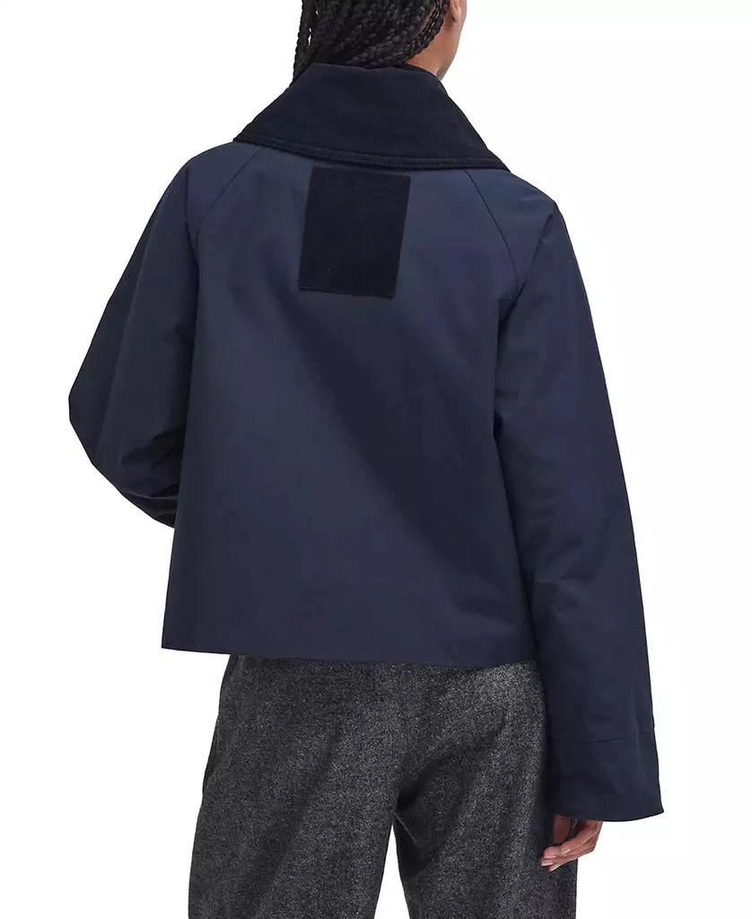 Barbour Women's Nora Oversized-Collar Utility Jacket 2