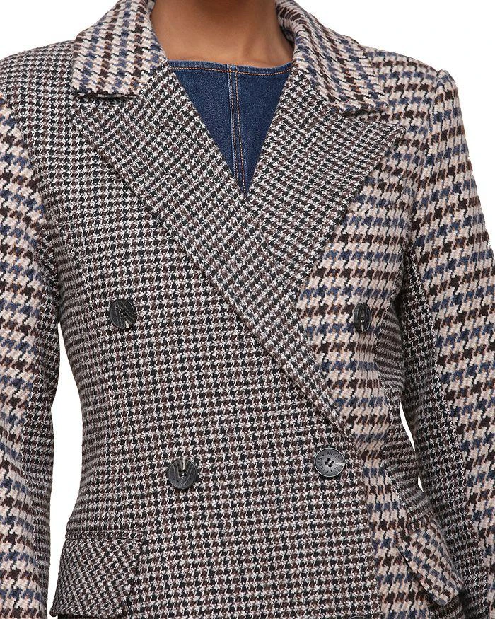 Avec Les Filles Mixed Print Coat 8