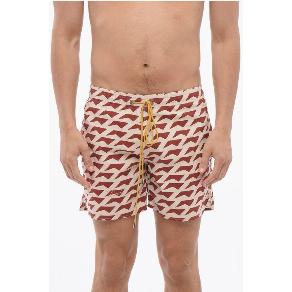 Rhude Geometrical Motif DOLCE VITA Swim Men's Shorts