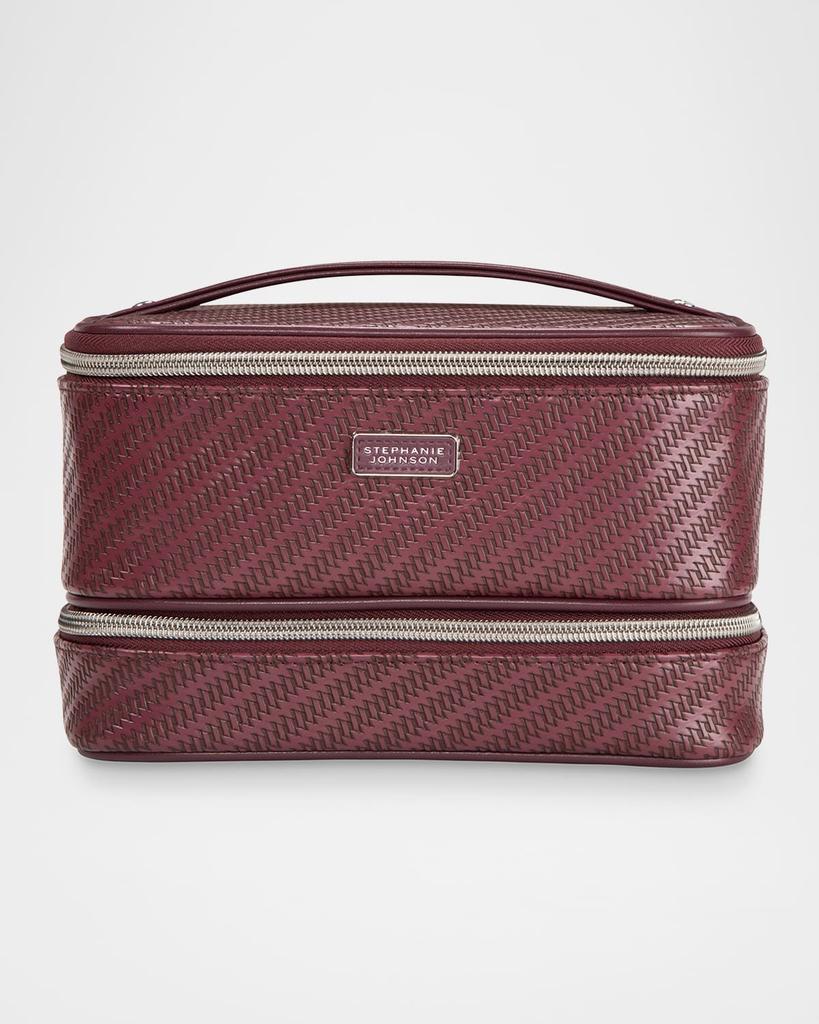 Stephanie Johnson Rosewood Ruby Royale Jenny Train Case
