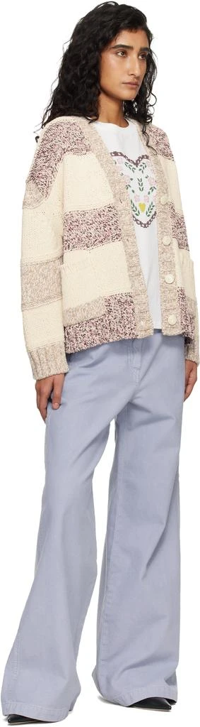 Weekend Max Mara Off-White Wkdtritone Cardigan 4