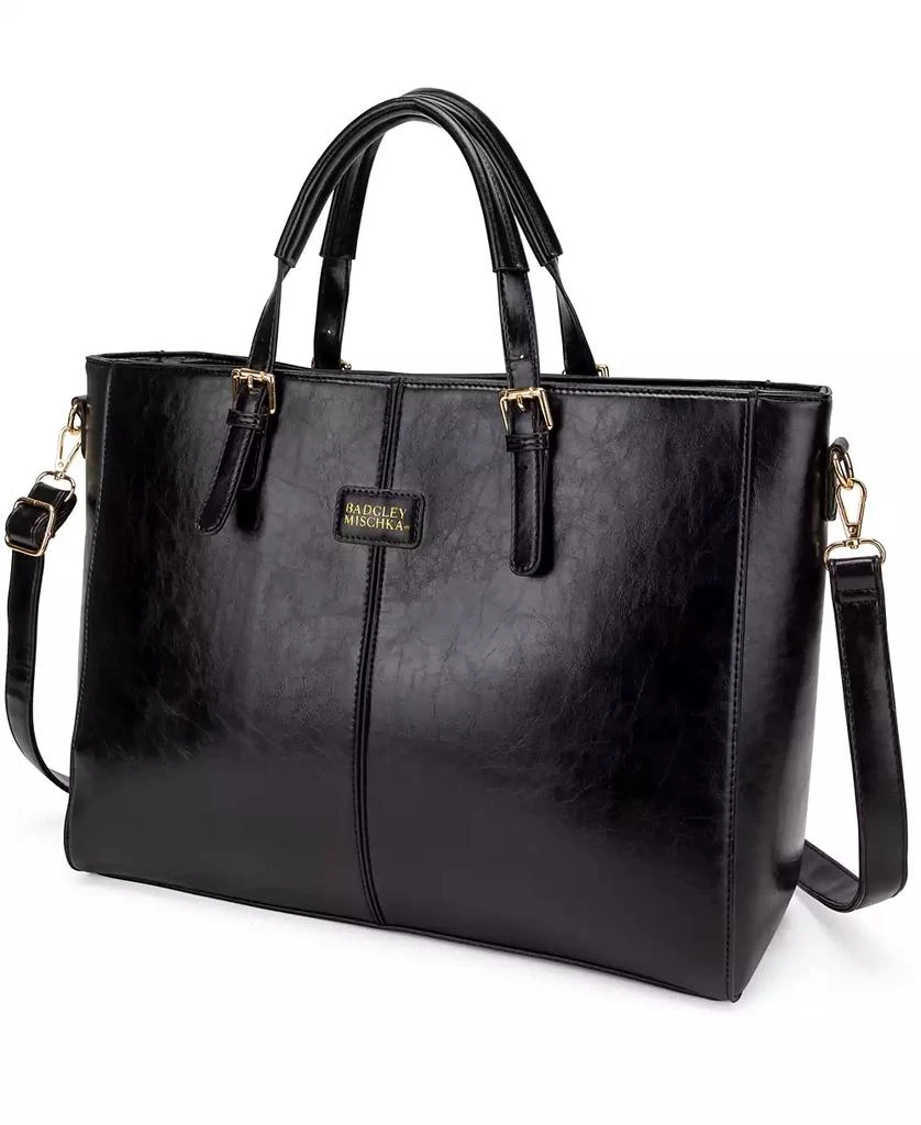 Badgley Mischka Julia Faux Leather Tote 1