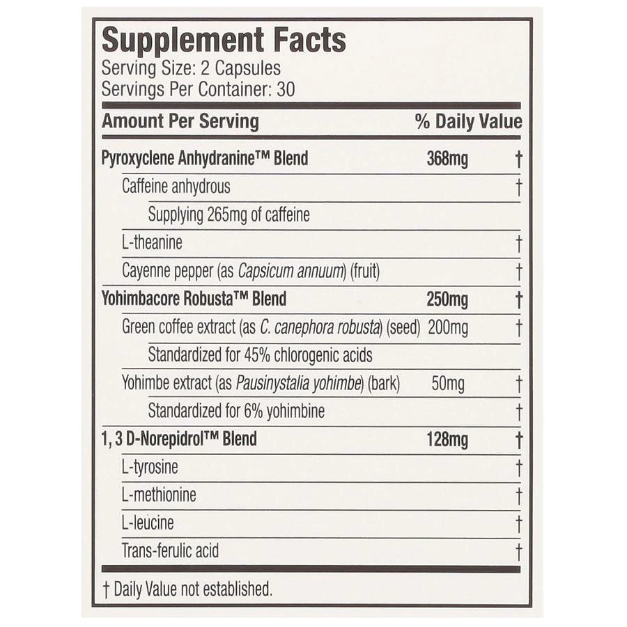 Hydroxycut Hardcore Weight Loss Rapid Release Capsules Wildberry 4