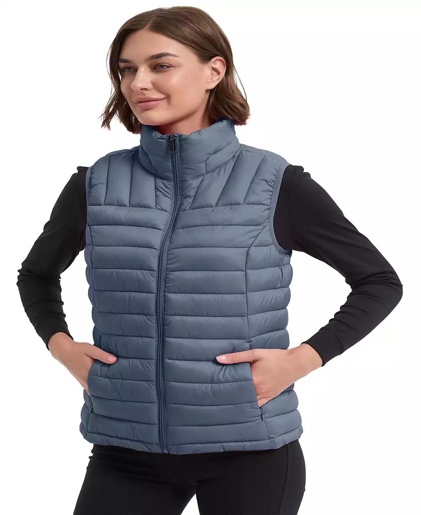 HAWKE & CO Women's Rail Quilt Packable Puffer Vest