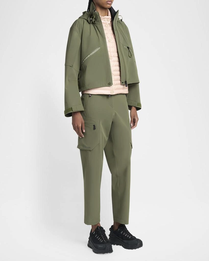Moncler Kibira Jacket with Snap-Off Hood 2