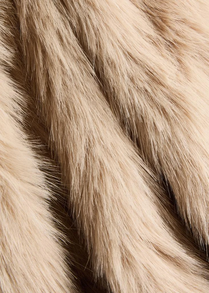 Free People Paris cropped faux-fur jacket 5