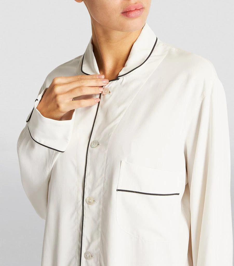 OLIVIA VON HALLE Silk Laurent Pyjama Set 4