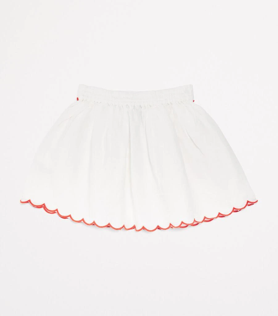 Stella McCartney Cotton Embroidered Strawberry Skirt (3-14+ Years) 2