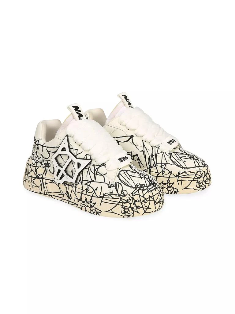 Naked Wolfe Kosa Scribble Sneakers 3