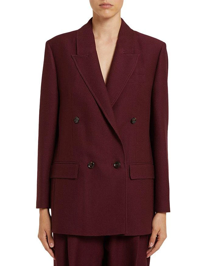 Marella Fluid Bordeaux Blazer