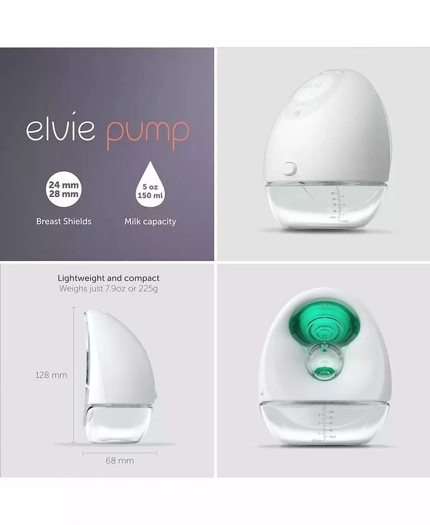 Elvie Baby Wearable Pump - Double Electric Breast Pump 5