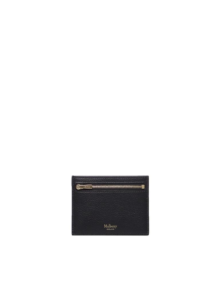 Mulberry Mulberry Compact Logo Printed Cardholder