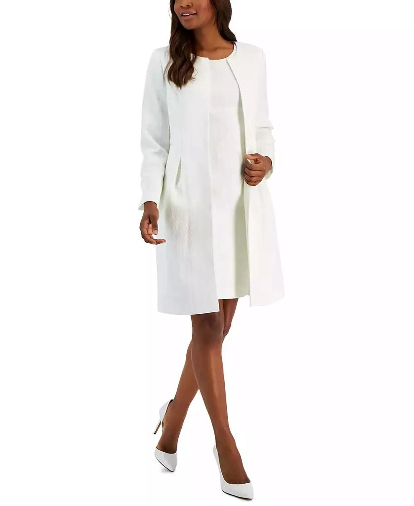 chinese dress ladies Le Suit Crepe Topper Jacket & Shift Dress Suit main image 1