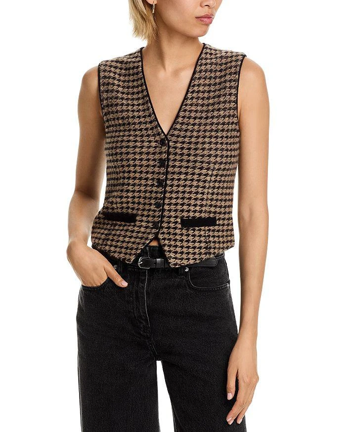Guest in Residence Houndstooth Vest
