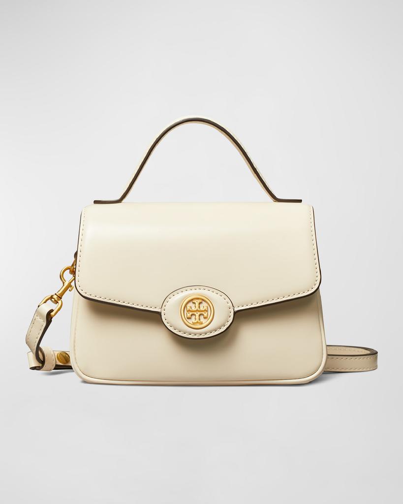 Tory Burch Robinson Small Leather Top-Handle Bag