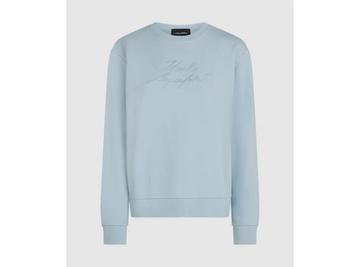 Karl Lagerfeld Paris SIGNATURE RELAXED SWEATSHIRT