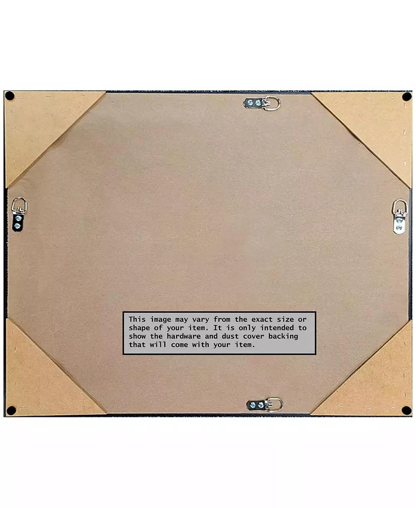 Amanti Art Impact Framed Bathroom Vanity Wall Mirror, 46.25" x 36.25" 5