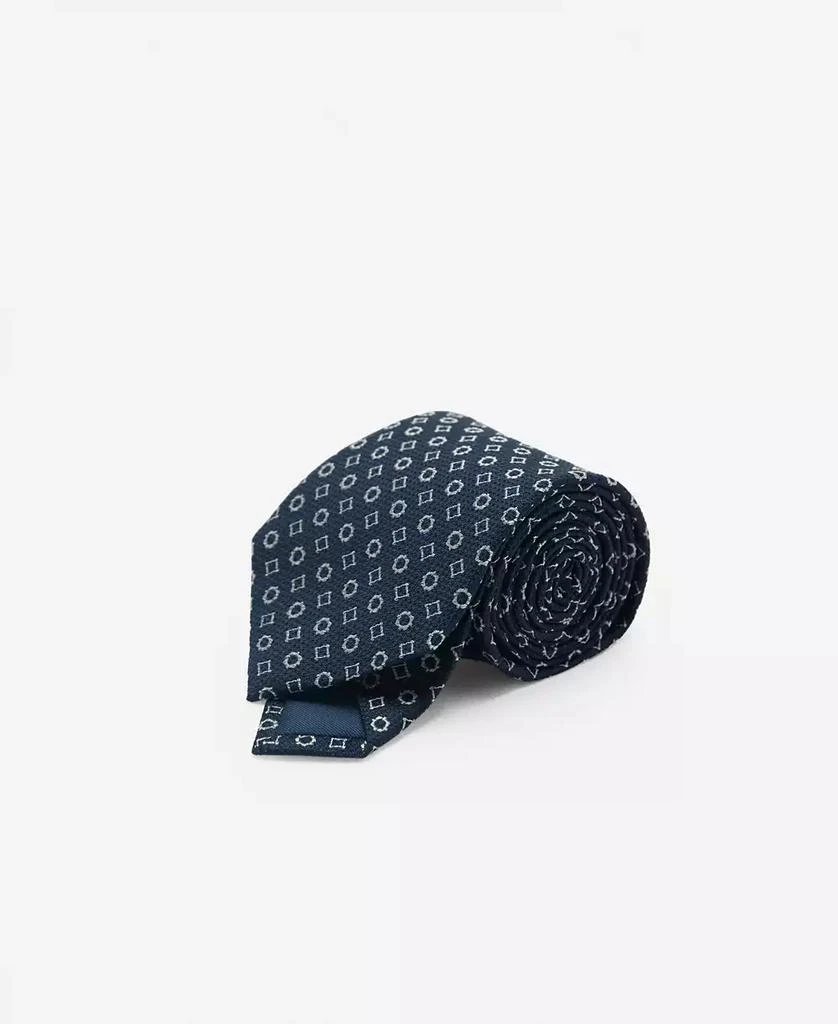 Mango Men's Silk Geometric Tie 1