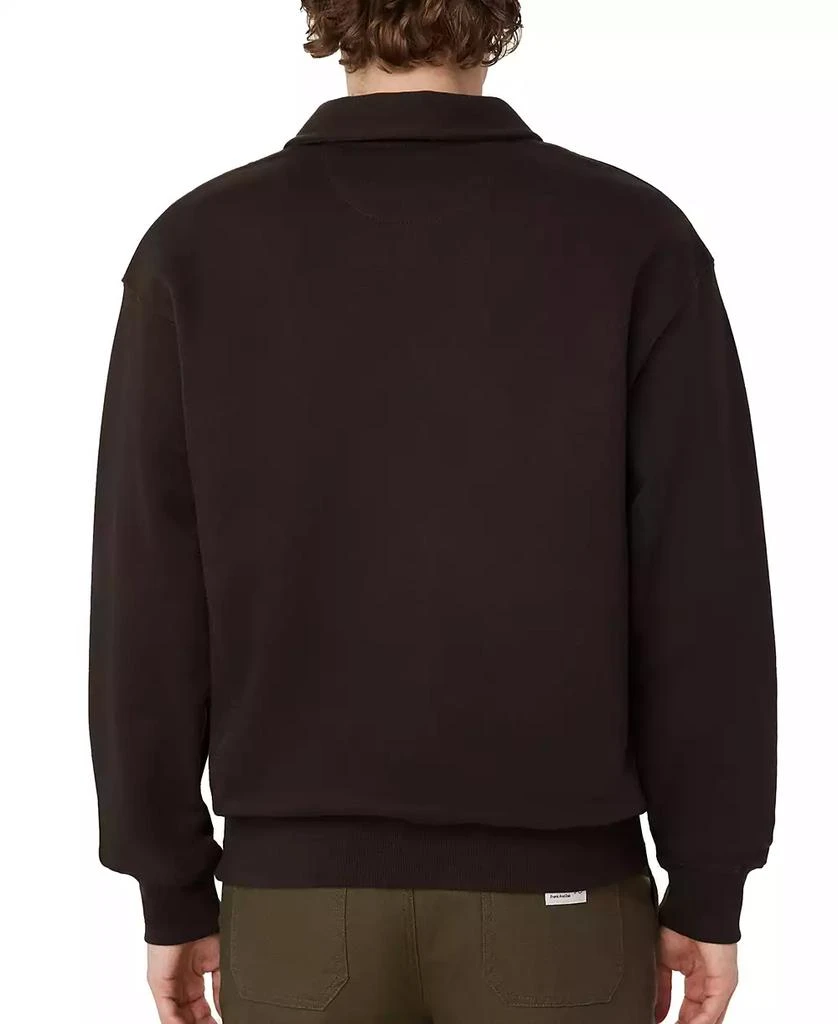 Frank And Oak Men's Loose-Fit 1/2-Zip French Terry Sweatshirt 2