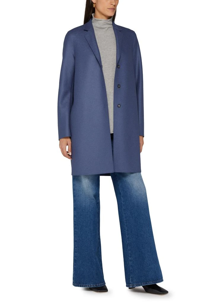 Harris Wharf London Cocoon in felted wool coat 6
