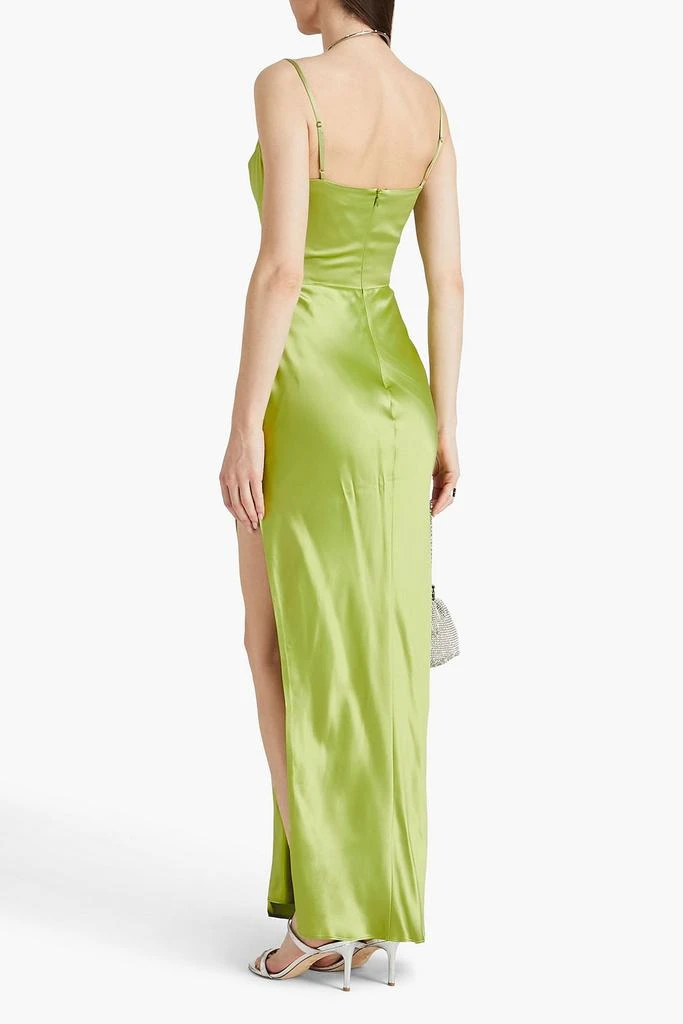 NICHOLAS Ariah satin maxi dress 3