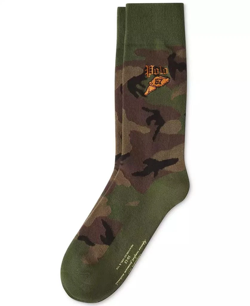 Ralph Lauren Men's Camo Slack Socks 1