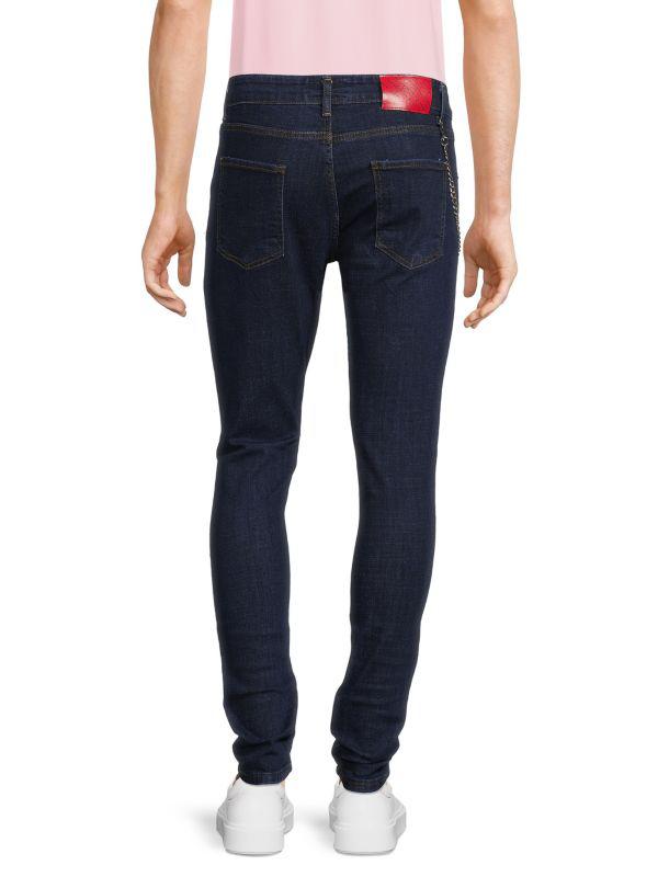 Elie Balleh Dark Wash Skinny Jeans