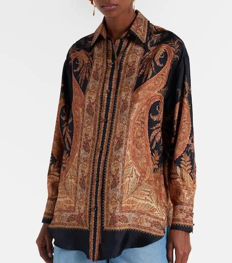 Zimmermann Hypnotic silk shirt 6