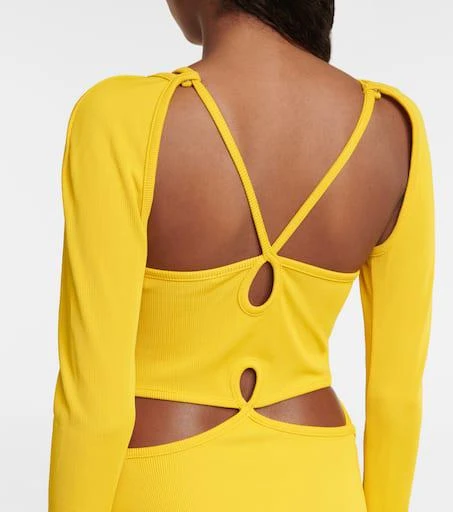 Christopher Esber Cutout ribbed-knit maxi dress 5
