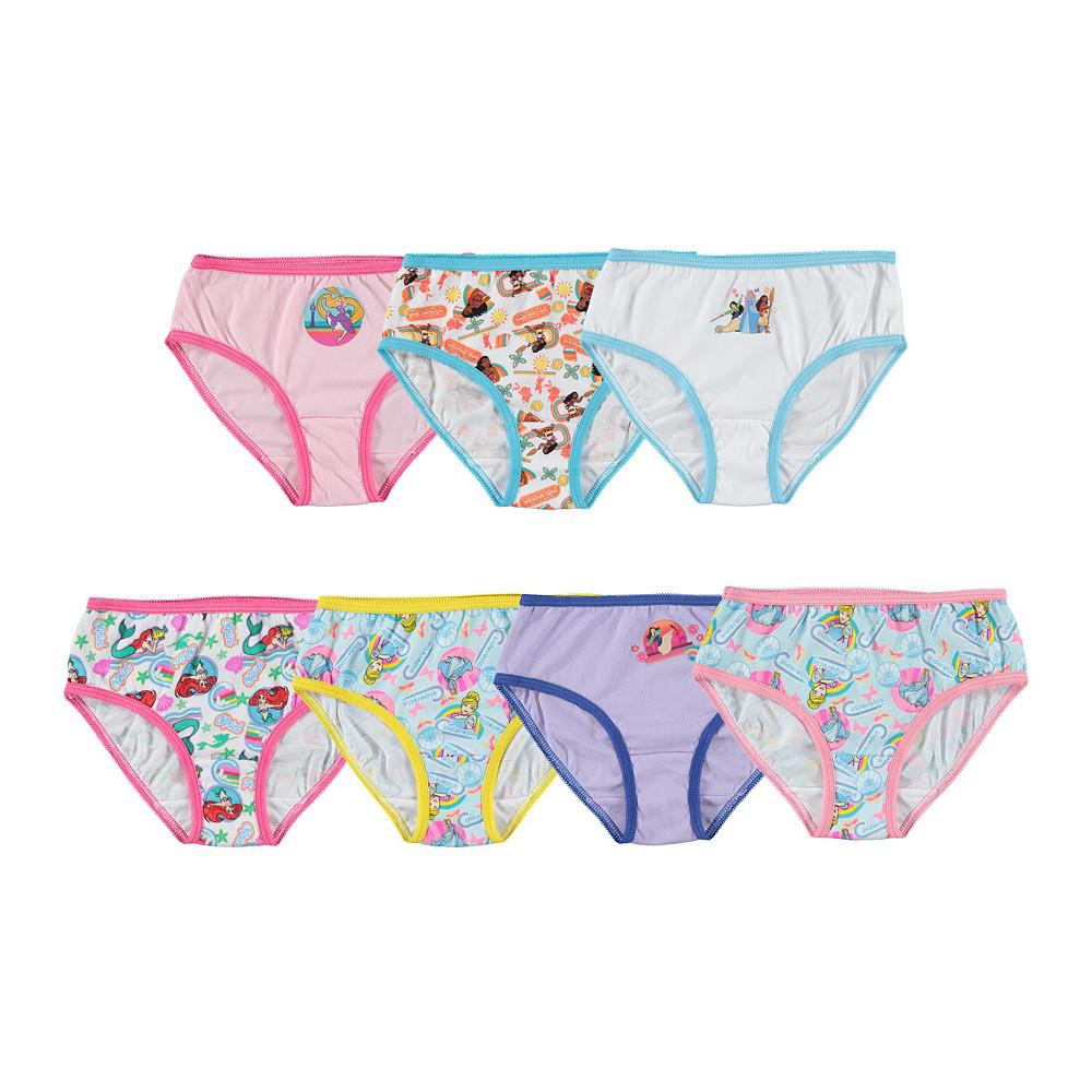 Disney Princess Big Girls 7Pack Underwear