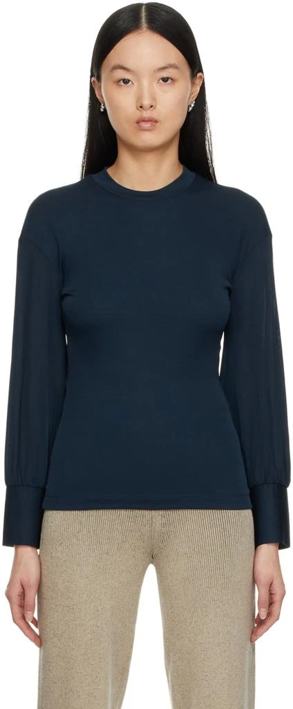 AERON Navy Berlain Pullover 1