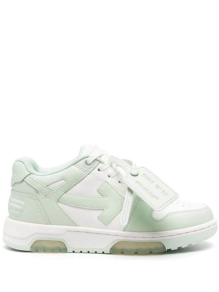 Off-White OFF-WHITE - Out Of Office Leather Sneakers 1