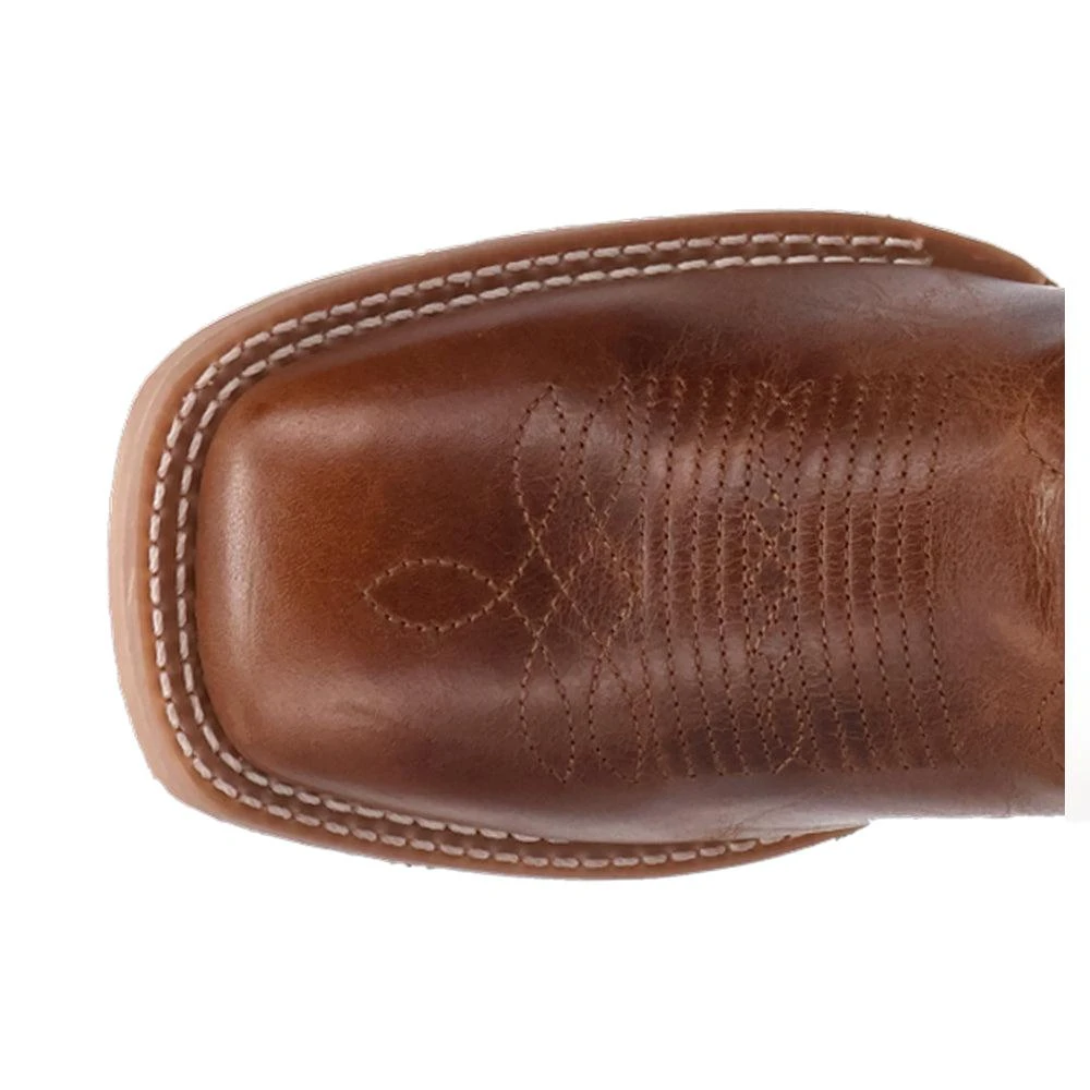 Laredo Dream Weaver Embroidered Square Toe Pull On Cowboy Boots 4