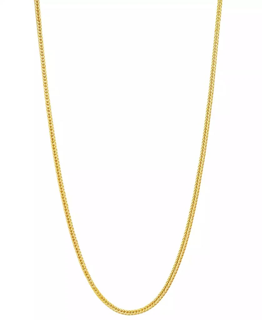 Macy's 22" Foxtail Chain Necklace (1-1/3mm) in 14k Gold 1