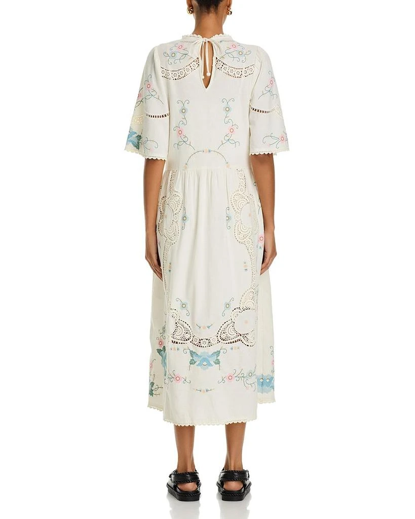Sea Vesna Embroidered Midi Dress 4