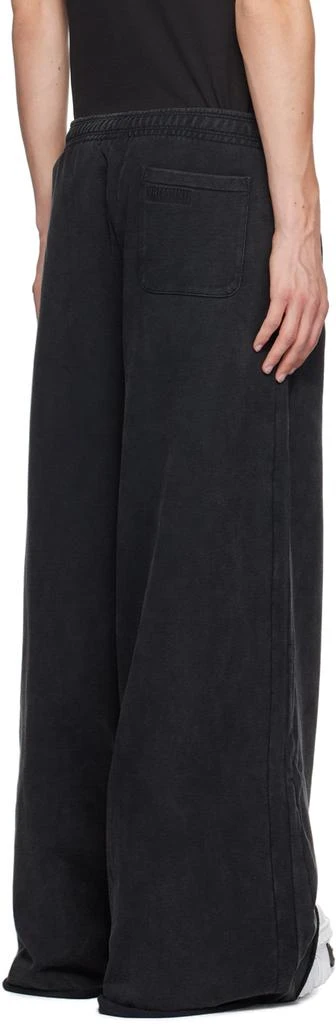 Vetements Black Anarchy Sweatpants 3