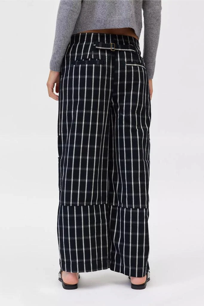 BDG BDG Charlie Gingham Low-Rise Wide-Leg Pant 5