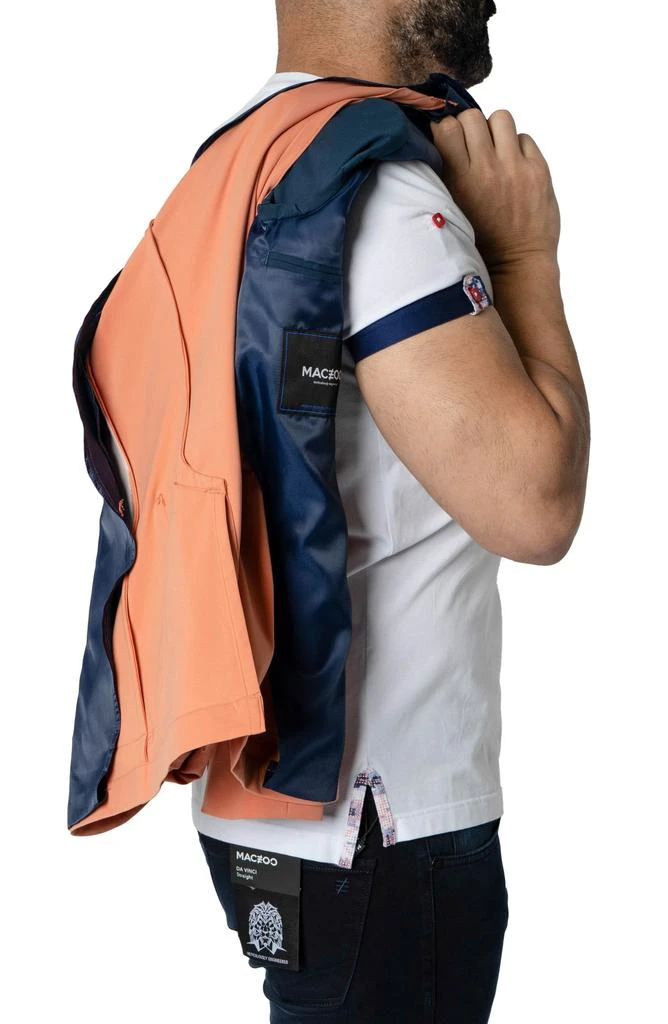 Maceoo Carnelian Stretch Jacket 
Removable Hooded Bib 7