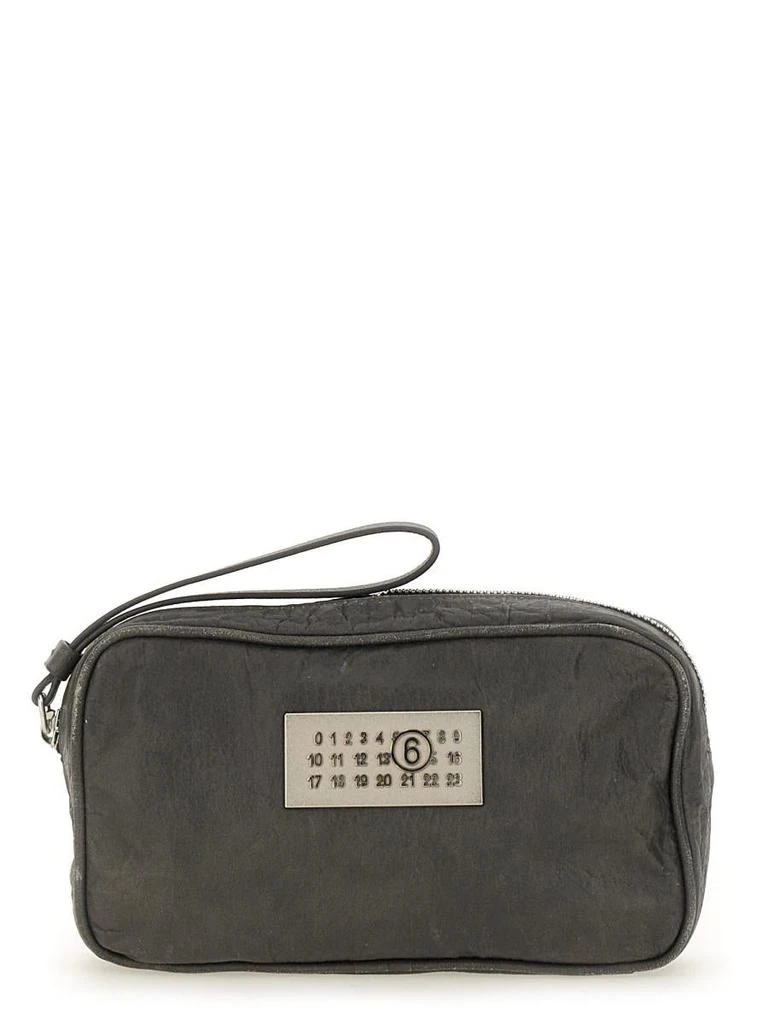 MM6 Mm6 Maison Margiela Mini Leather Clutch 1