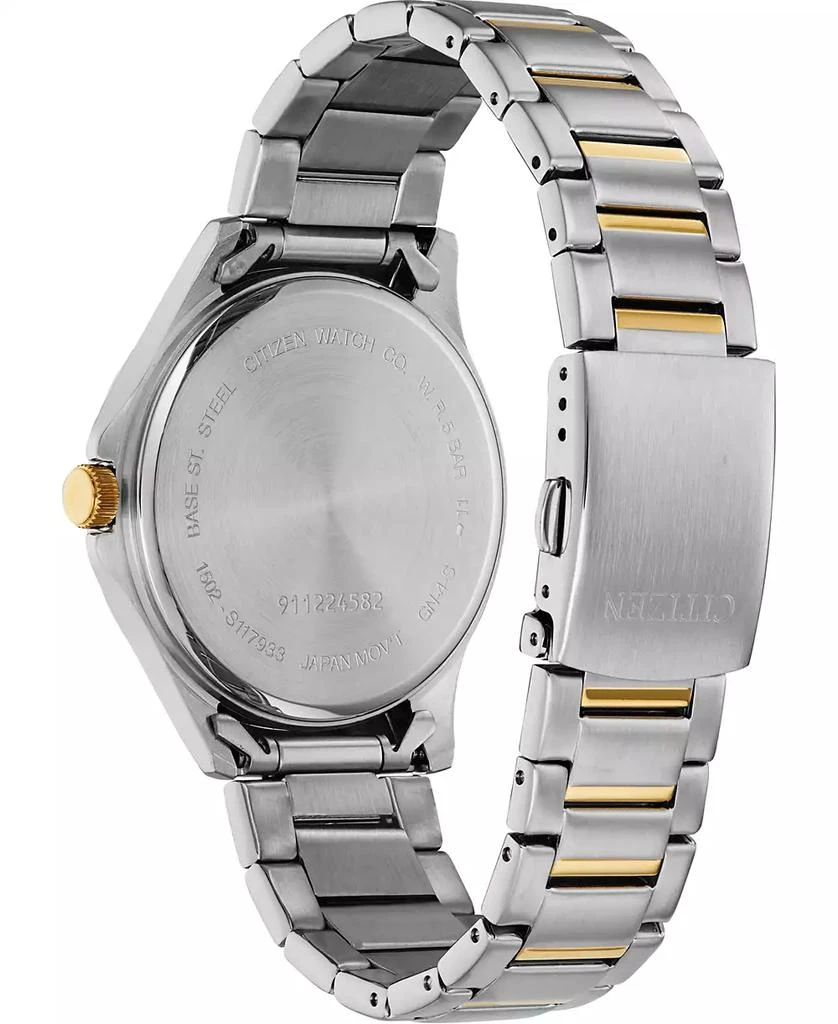 Citizen Men
s Quartz Two-Tone Stainless Steel Bracelet Watch 41mm 2