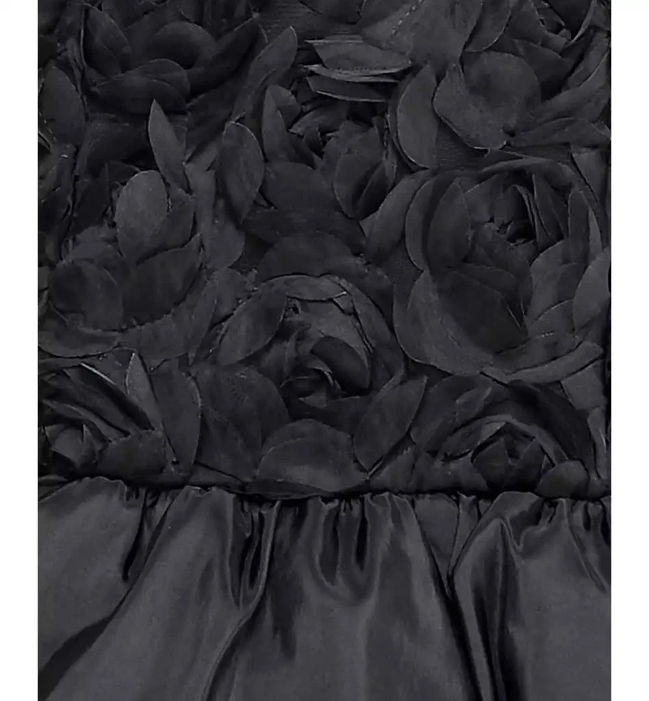 Morgan & Company Juniors' Sweetheart-Neck Taffeta Rosette Dress 7