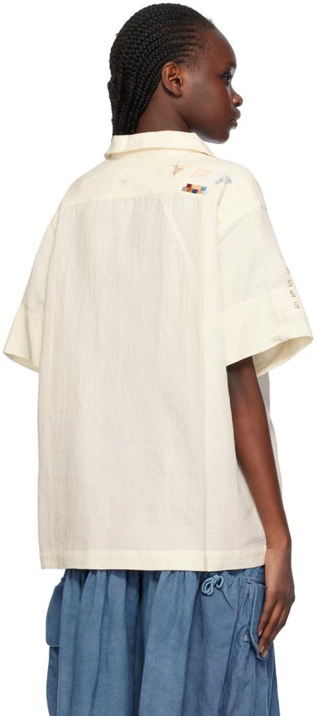 Story mfg. Beige Greetings Shirt 3