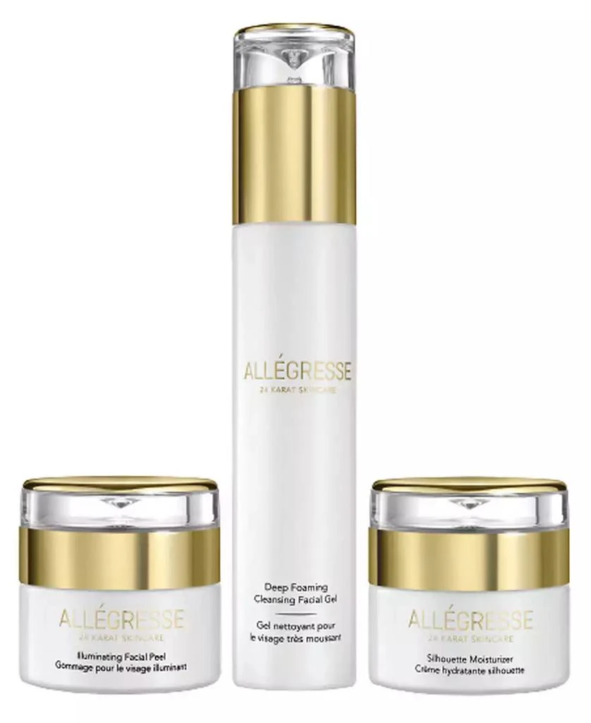 Allegresse 24 Karat Skin Care Allegresse 24K Skincare Clean and Hydrate 3 Piece Set 1