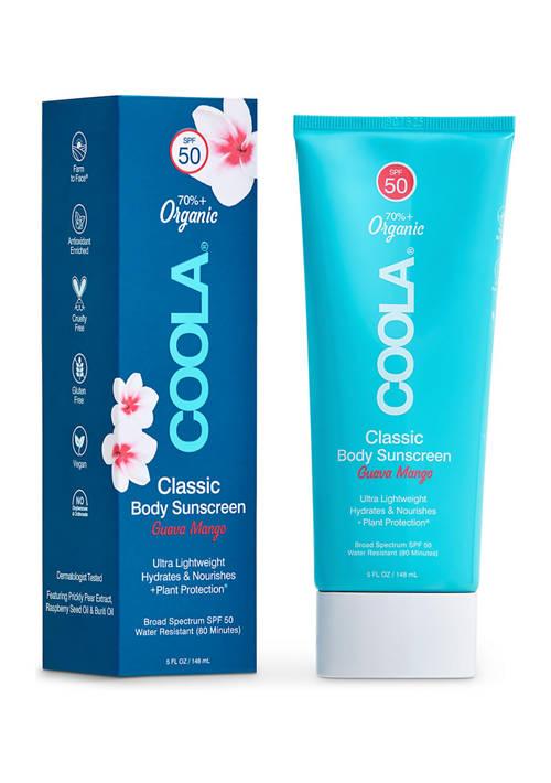 COOLA Classic Body Lotion Spf50 Guava Mango