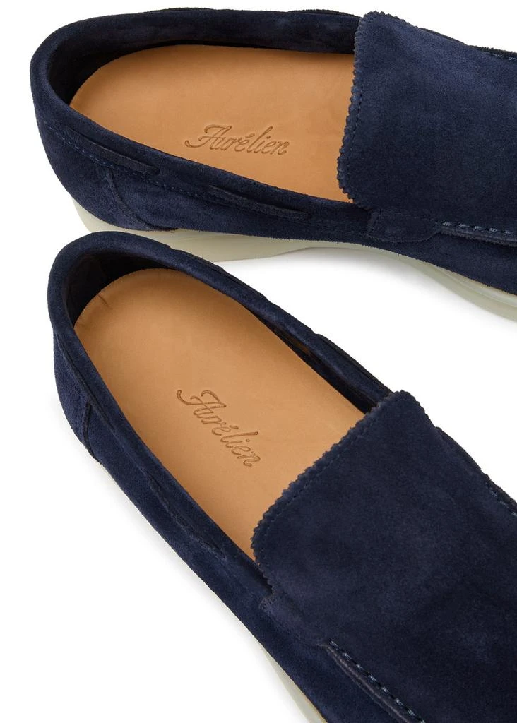 AURÉLIEN Yacht suede loafers 4
