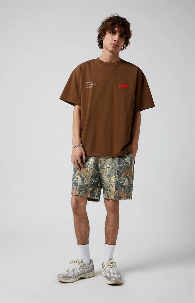 PacSun Camo Fleece Volley Sweat Shorts 3
