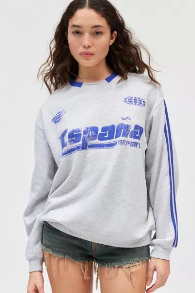 Urban Outfitters Espana Graphic Oversized Pullover Sweatshirt