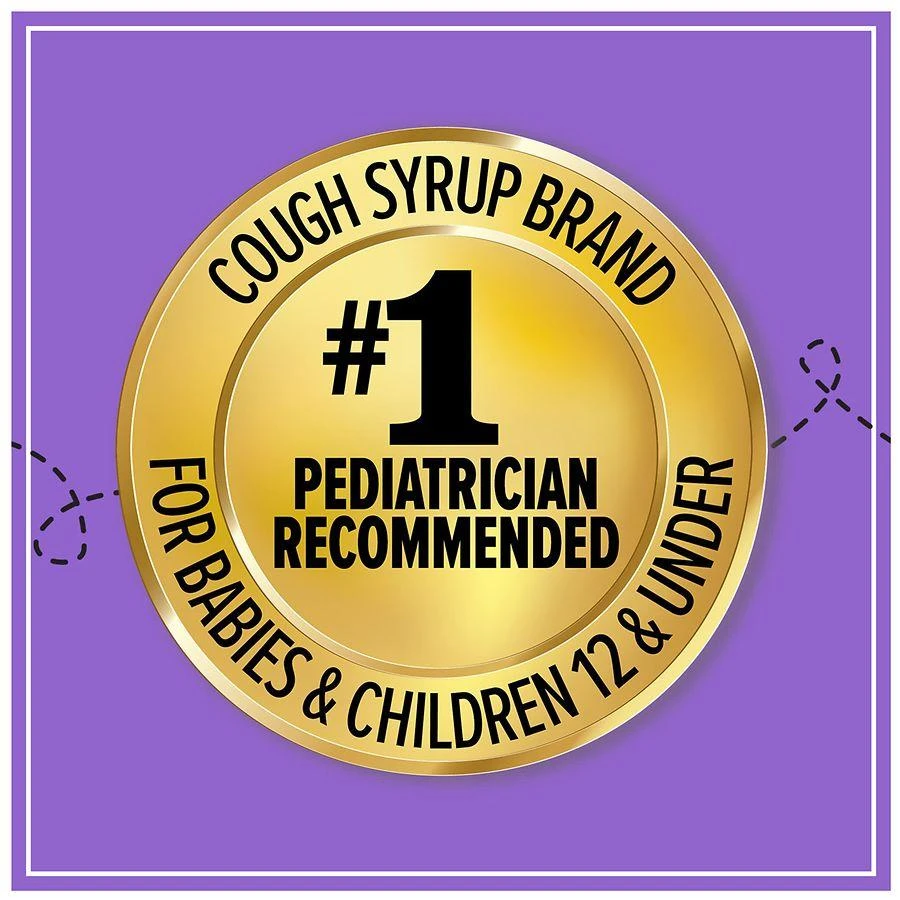 ZarBee's Naturals Baby Cough Syrup + Immune Support Natural Cherry 9